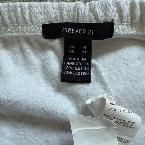 Forever 21 Sky Blue Athletic Shorts with Bear Design - Picture 9 of 9